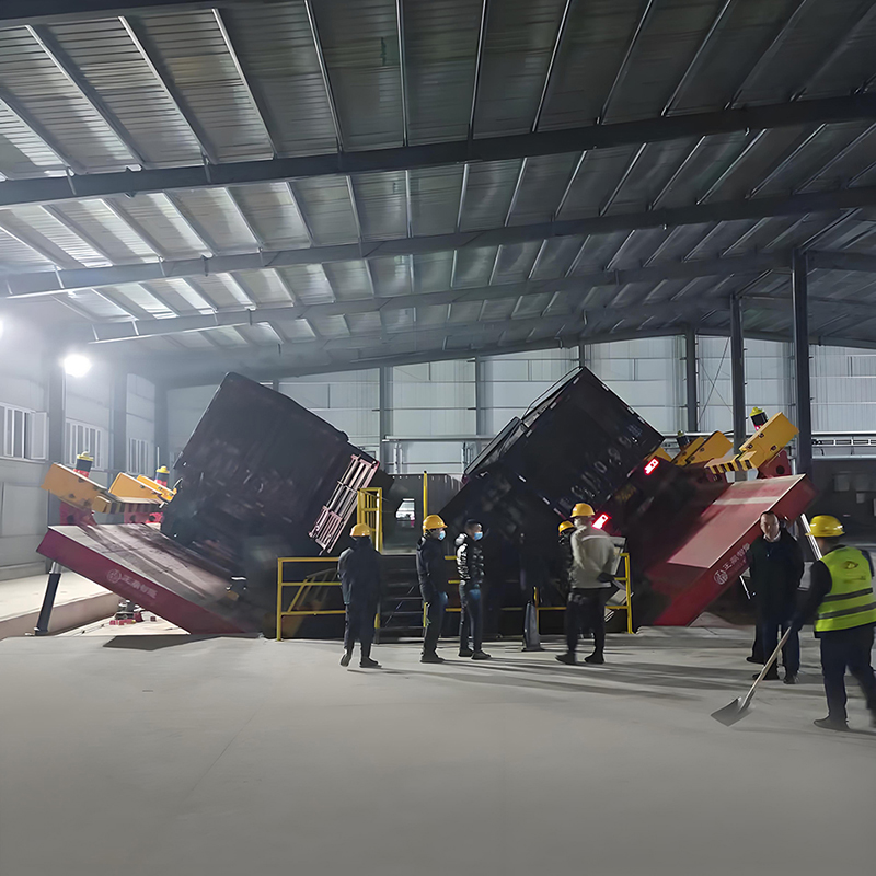 Basculante automate cu rotire laterală